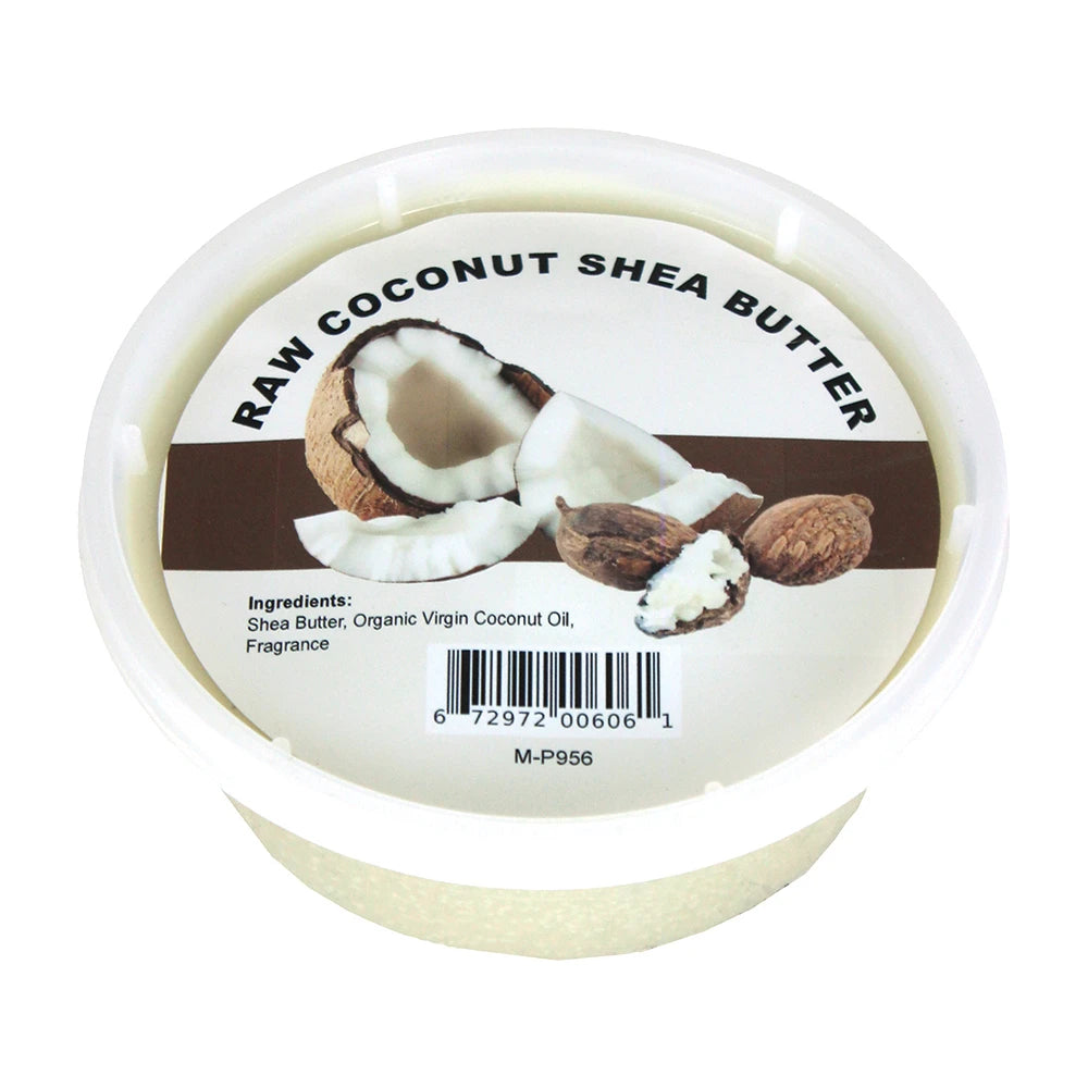 Raw Coconut Shea Butter for Deep Hydration – 8 oz.