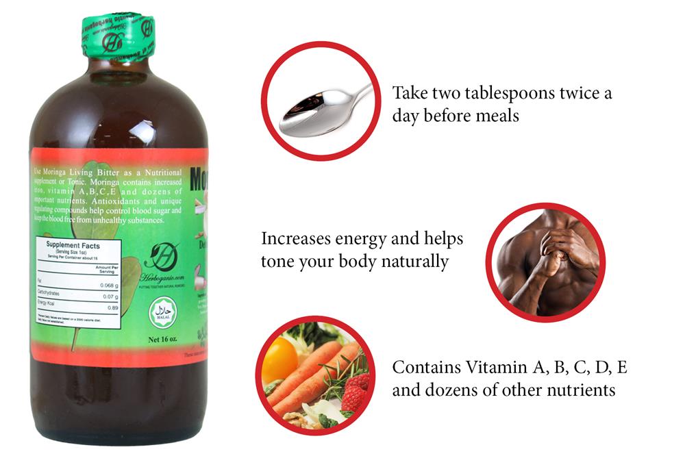 Herboganic Moringa Bitters