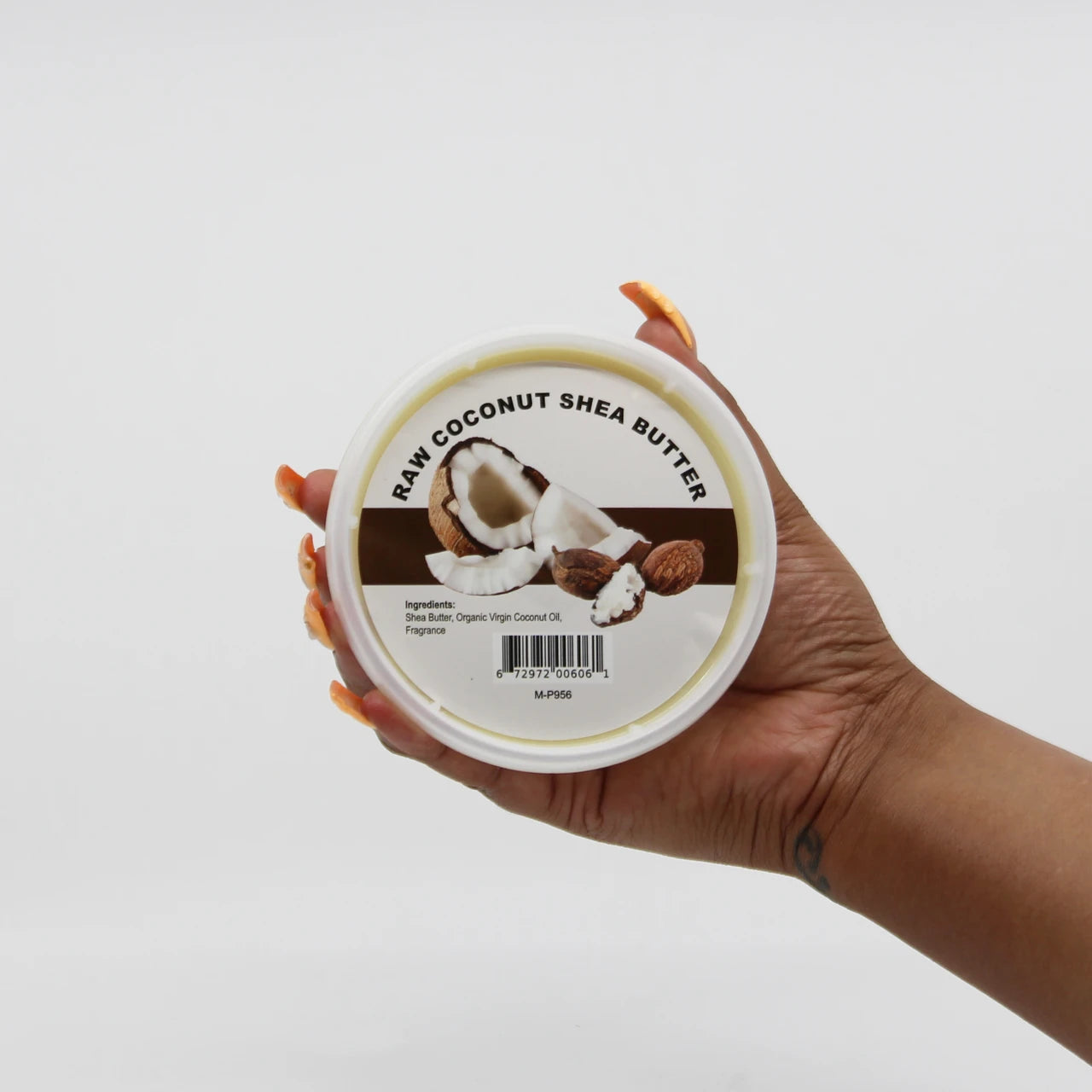 Raw Coconut Shea Butter for Deep Hydration – 8 oz.