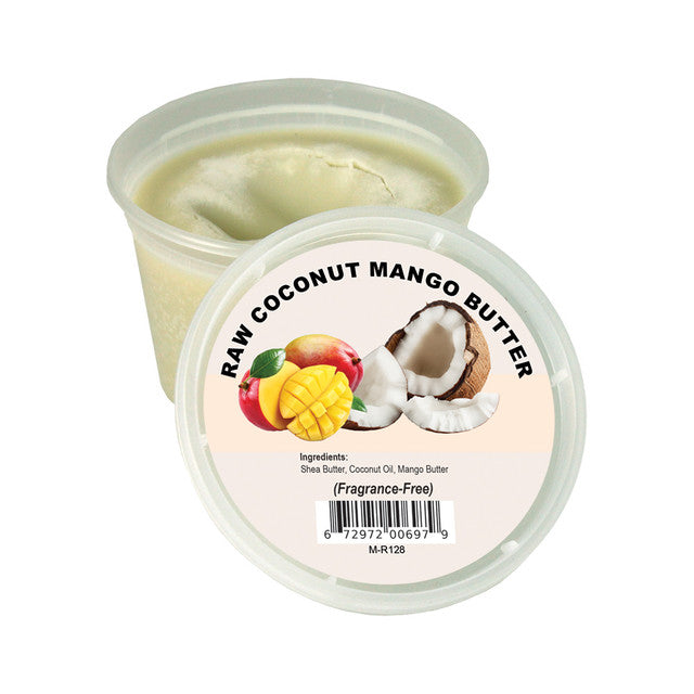 Raw Coconut-Mango Butter (Fragrance-Free)