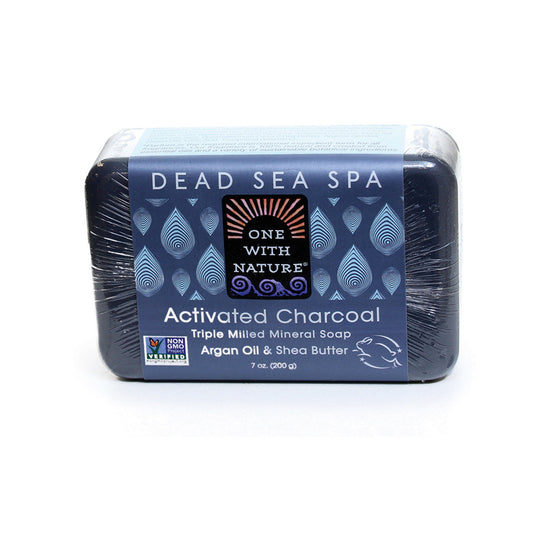 Dead Sea Minerals: Activated Charcoal Mineral Soap