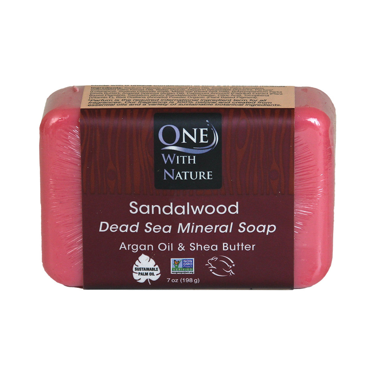 Dead Sea Minerals: Sandalwood Soap - 7 oz.