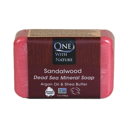 Dead Sea Minerals: Sandalwood Soap