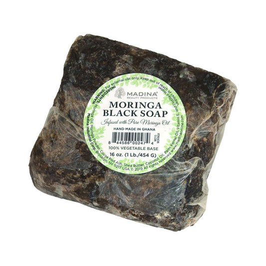 Moringa Black Soap 16 oz.