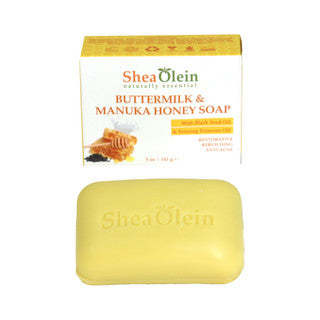 Shea Olein Buttermilk & Manuka Honey Soap